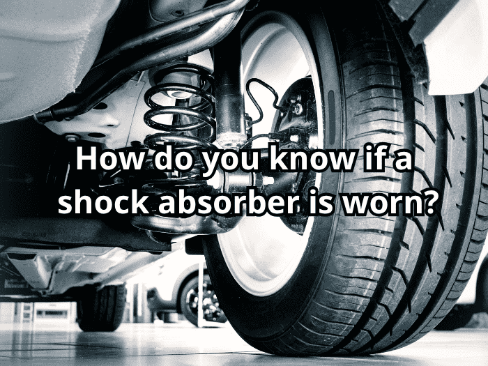 how_do_know_bad_shock_absorber